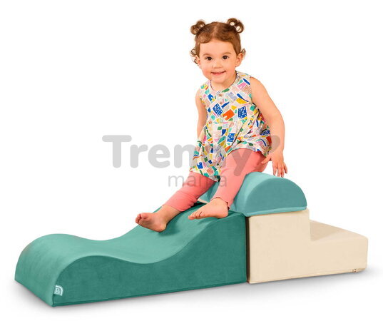 Penové tvary maxi so schodíkmi WonderShapes B-Toys 3 kusy schodíky rampa a polvalec od 12 mes BTBX2455Z