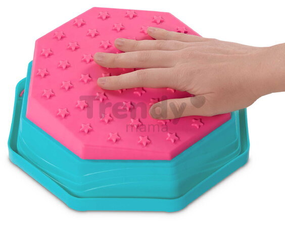 Prekážková dráha so stupienkami Balance & Groove B-Toys modulárna s hudbou a svetelnými efektmi BTBX2473Z