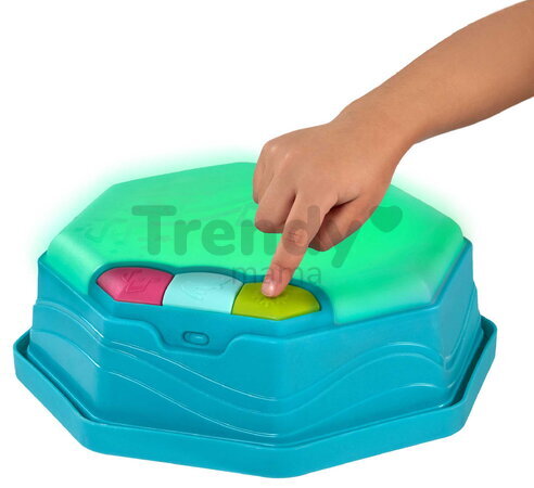 Prekážková dráha so stupienkami Balance & Groove B-Toys modulárna s hudbou a svetelnými efektmi BTBX2473Z
