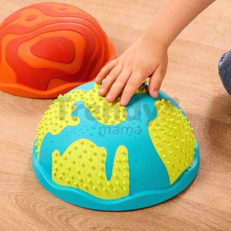 Prekážková dráha so stupienkami Balance Planet Hopper B-Toys modulárna 8 balančných dielov a 8 planét od 24 mes BTBX2494Z