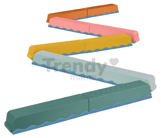Prekážková dráha Balance & Hop B-Toys na rozvoj rovnováhy, koordinácie a motoriky 10 prekážok BTBX2533Z