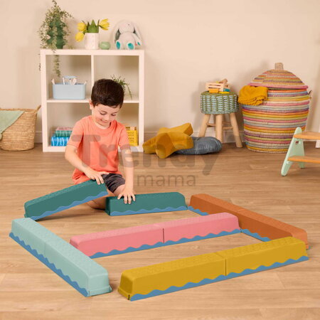 Prekážková dráha Balance & Hop B-Toys na rozvoj rovnováhy, koordinácie a motoriky 10 prekážok BTBX2533Z