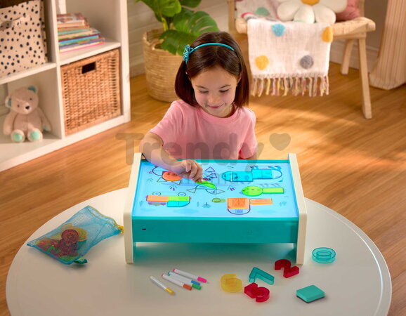 Hrací pult Look & Shine B-Toys na učenie čísel, farieb a tvarov svietiaci BTBX2604Z