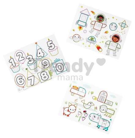 Hrací pult Look & Shine B-Toys na učenie čísel, farieb a tvarov svietiaci BTBX2604Z