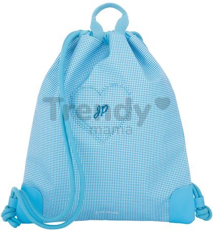 Školský vak na telocvik a prezuvky City Bag Vichy Love Blue Jeune Premier ergonomický luxusné prevedenie 40*36 cm