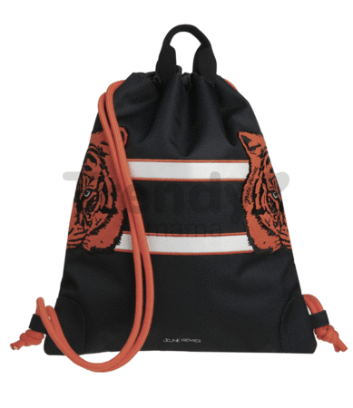 Školský vak na telocvik a prezúvky City Bag Tiger Twins Jeune Premier ergonomický luxusné prevedenie 40*36 cm