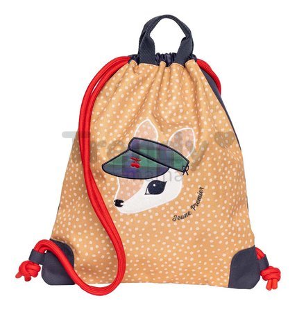 Školský vak na telocvik a prezuvky City Bag Dashing Deer Jeune Premier ergonomický luxusné prevedenie 40*36 cm