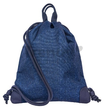 Školský vak na telocvik a prezuvky City Bag Boxing Tiger Navy Mélange Jeune Premier ergonomický luxusné prevedenie 40*36 cm