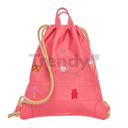 Školský vak na telocvik a prezuvky City Bag Candy Jeune Premier ergonomický luxusné prevedenie 40*36 cm