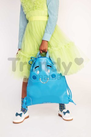 Školský vak na telocvik a prezuvky City Bag BFF Blue Jeune Premier ergonomický luxusné prevedenie 40*36 cm