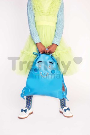 Školský vak na telocvik a prezuvky City Bag BFF Blue Jeune Premier ergonomický luxusné prevedenie 40*36 cm
