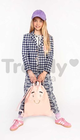 Školský vak na telocvik a prezuvky City Bag BFF Pink Jeune Premier ergonomický luxusné prevedenie 40*36 cm