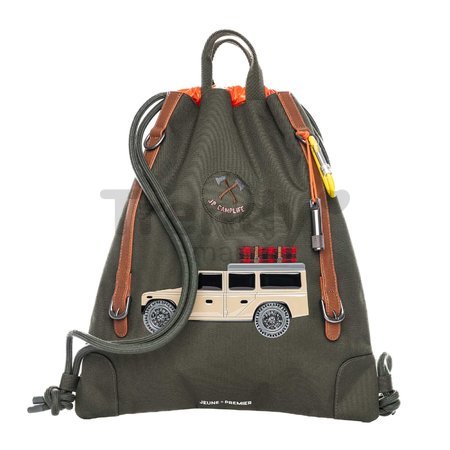 Školský vak na telocvik a prezuvky City Bag Camp Life Jeune Premier ergonomický luxusné prevedenie 40*36 cm