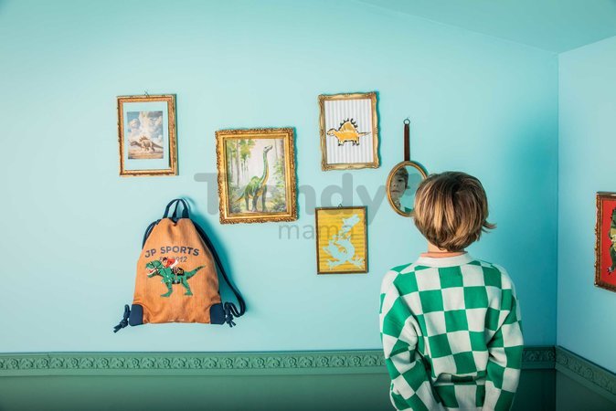 Školský vak na telocvik a prezuvky City Bag Polo Dino Jeune Premier ergonomický luxusné prevedenie 40*36 cm