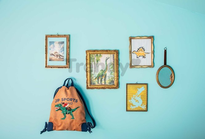 Školský vak na telocvik a prezuvky City Bag Polo Dino Jeune Premier ergonomický luxusné prevedenie 40*36 cm