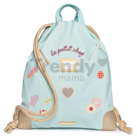 Školský vak na telocvik a prezuvky City Bag Le Petit Chef Jeune Premier ergonomický luxusné prevedenie 40*36 cm JPCI026263
