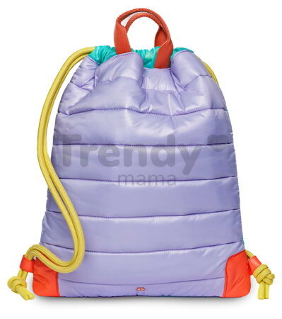 Školský vak na telocvik a prezuvky City Bag Puffer Pastel Party Jeune Premier ergonomický luxusné prevedenie 40*36 cm