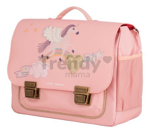Školská aktovka Classic Midi Unicorn Magic Jeune Premier ergonomická luxusné prevedenie 38*30 cm