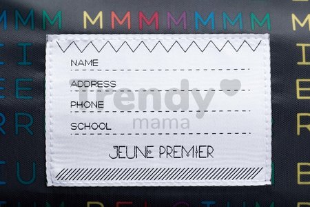 Školská aktovka Classic Midi Rainbow Unicorn Jeune Premier ergonomická luxusné prevedenie 30*38 cm