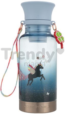 Školská fľaša na vodu Drinking Bottle Unicorn Universe Jeune Premier ergonomická luxusné prevedenie 22*9 cm