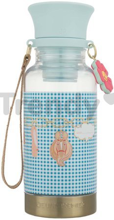 Školská fľaša na vodu Drinking Bottle Vichy Love Blue Jeune Premier ergonomická luxusné prevedenie 22*9 cm