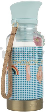 Školská fľaša na vodu Drinking Bottle Vichy Love Blue Jeune Premier ergonomická luxusné prevedenie 22*9 cm