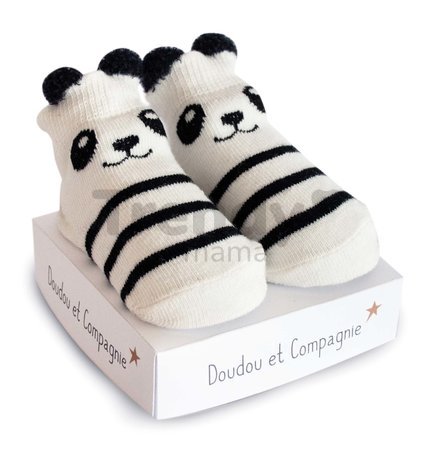 Ponožky pre bábätko Birth Socks Doudou et Compagnie so vzorom od 0-6 mes