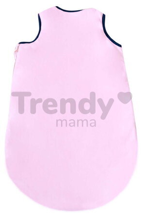 Spací vak pre bábätko Deer Boh'aime Baby Sleeping Bag Doudou et Compagnie ružový 70 cm od 0-6 mes DC4032