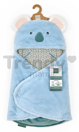 Plyšová zavinovačka pre bábätká Yoca le Koala Baby Nest Doudou et Compagnie modrá 70 cm od 0 mes DC4037