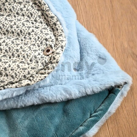 Plyšová zavinovačka pre bábätká Yoca le Koala Baby Nest Doudou et Compagnie modrá 70 cm od 0 mes DC4037