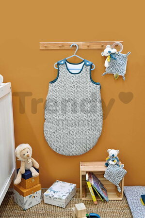 Spací vak pre bábätko Yoca le Koala Baby Sleeping Bag Doudou et Compagnie modrý 70 cm od 0-6 mes DC4038