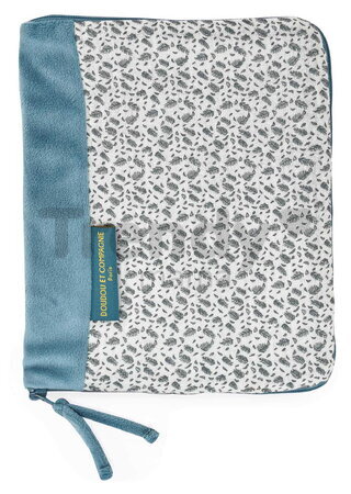 Plyšový obal na zdravotnú dokumentáciu dieťaťa Yoca le Koala Protection of Health Book Doudou et Compagnie modrý 22 cm od 0 mes DC4040
