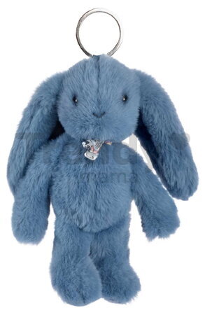 Plyšový zajačik prívesok na kľúče Bunny Keyring Doudou et Compagnie viac farieb 18 cm od 24 mes DC4295