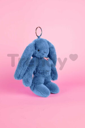 Plyšový zajačik prívesok na kľúče Bunny Keyring Doudou et Compagnie viac farieb 18 cm od 24 mes DC4295