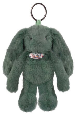 Plyšový zajačik prívesok na kľúče Bunny Keyring Doudou et Compagnie viac farieb 18 cm od 24 mes DC4295