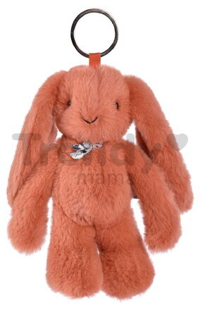Plyšový zajačik prívesok na kľúče Bunny Keyring Doudou et Compagnie viac farieb 18 cm od 24 mes DC4295