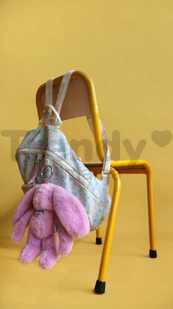 Plyšový zajačik prívesok na kľúče Bunny Keyring Doudou et Compagnie viac farieb 18 cm od 24 mes DC4295