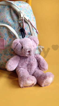 Plyšový zajačik prívesok na kľúče Bunny Keyring Doudou et Compagnie viac farieb 18 cm od 24 mes DC4295