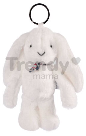 Plyšový zajačik prívesok na kľúče Bunny Keyring Doudou et Compagnie viac farieb 18 cm od 24 mes DC4295