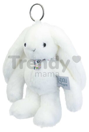 Plyšový zajačik prívesok na kľúče Bunny Keyring Doudou et Compagnie viac farieb 18 cm od 24 mes DC4295