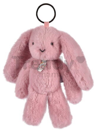 Plyšový zajačik prívesok na kľúče Bunny Keyring Doudou et Compagnie viac farieb 18 cm od 24 mes DC4295