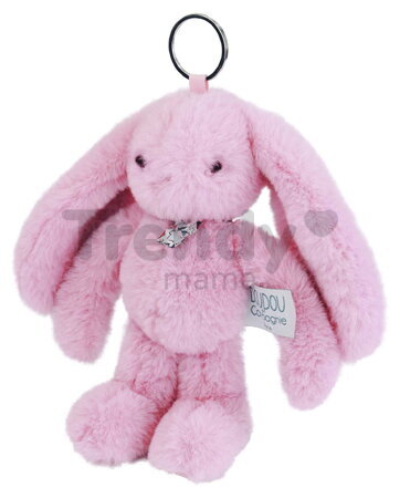 Plyšový zajačik prívesok na kľúče Bunny Keyring Doudou et Compagnie viac farieb 18 cm od 24 mes DC4295