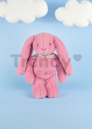 Plyšový zajko Fleurette the Bunny Grenadine Doudou et Compagnie ružový 35 cm od 0 mes