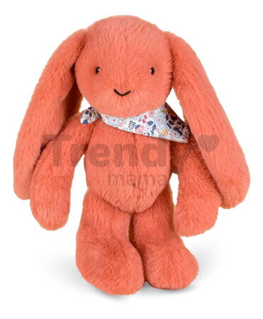 Plyšový zajko Fleurette the Bunny Terracotta Doudou et Compagnie oranžový 35 cm od 0 mes