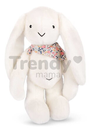Plyšový zajac Fleurette the Bunny White Doudou et Compagnie biely 50 cm od 0 mes