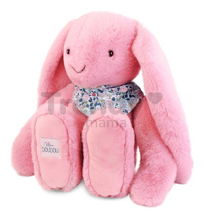 Plyšový zajac Fleurette the Bunny Grenadine Doudou et Compagnie ružový 50 cm od 0 mes
