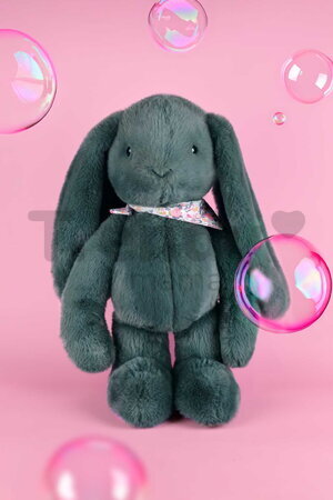 Plyšový zajac Fleurette the Bunny Eucalyptus Doudou et Compagnie zelený 50 cm od 0 mes