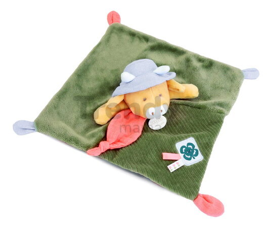 Plyšová kravička na maznanie Aneth the Cow In my Garden Doudou et Compagnie v darčekovom balení 27 cm od 0 mes DC4322