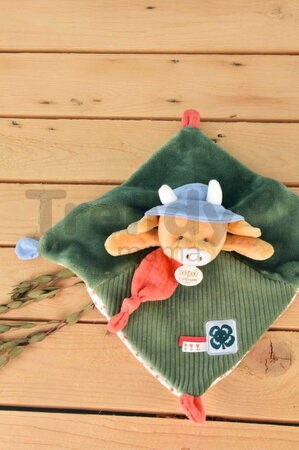 Plyšová kravička na maznanie Aneth the Cow In my Garden Doudou et Compagnie v darčekovom balení 27 cm od 0 mes DC4322