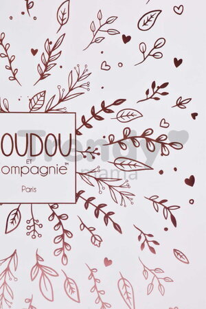 Plyšový medvedík na maznanie Doudou 25 Years Doudou Collector Pink Doudou et Compagnie v darčekovom balení ružový 25 cm od 0 mes